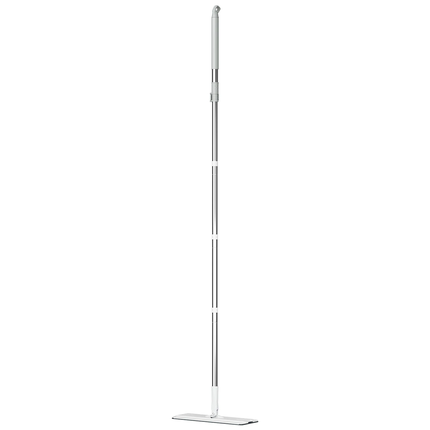 Швабра с отжимом и ведром LAIMA NeoMop XL (12 л) + 2 насадки микрофибра, длина ручки 134 - 154 см